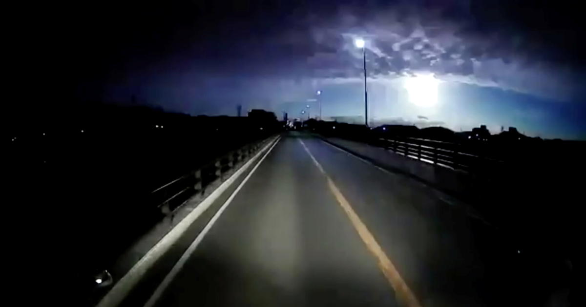 In Japan, a meteor shower 