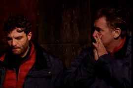 Jordan North and Shane Ritchie try Bush Tucker on I Am A Celebrity