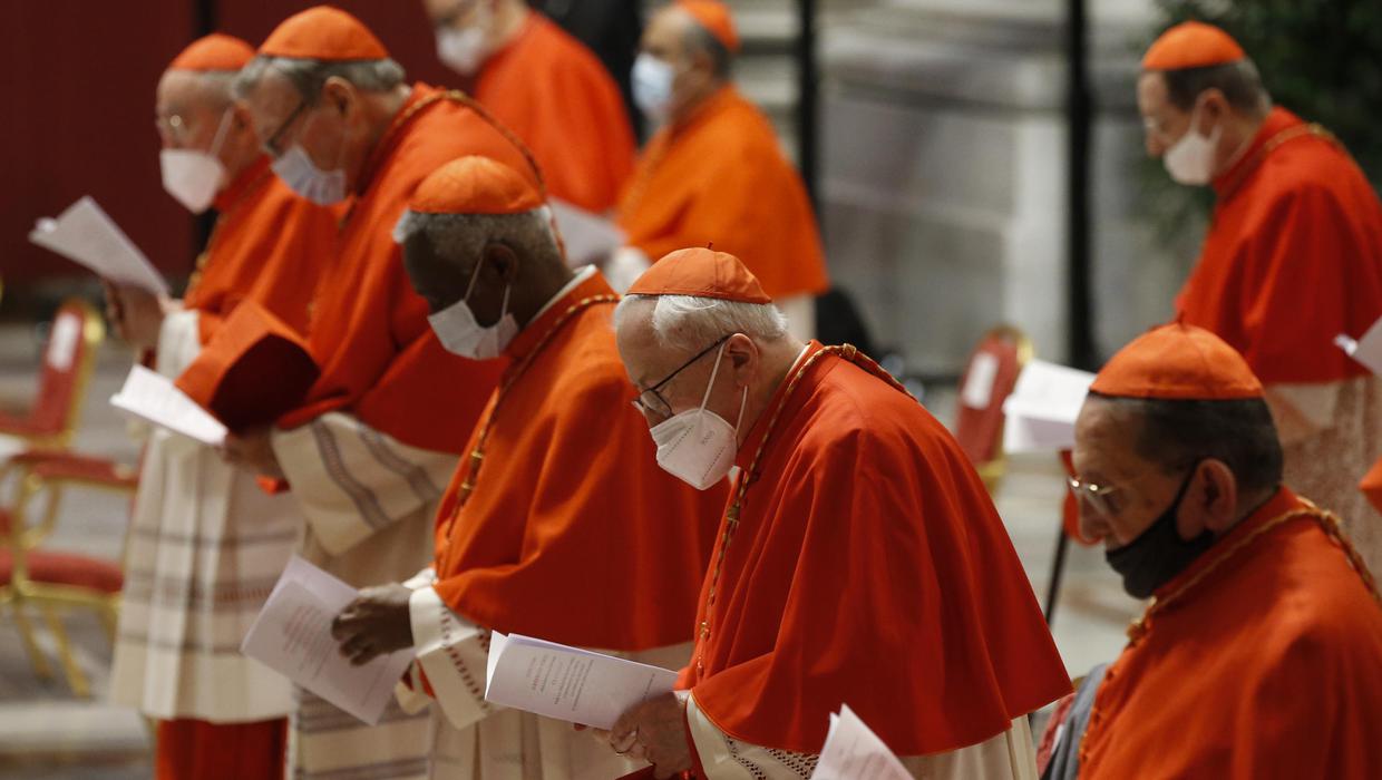 Pope elevates 13 new cardinals - and then puts them in their place

