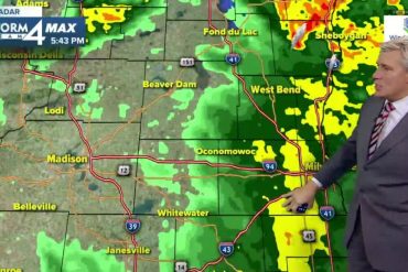 Storms move, cold temperatures move inwards