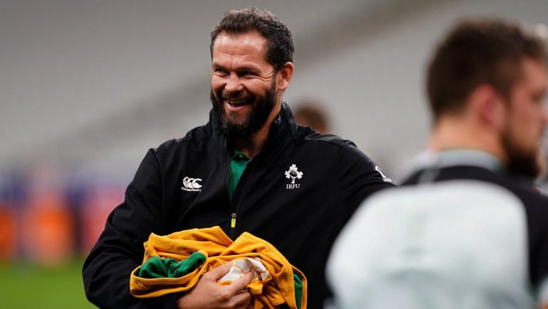 'We plan here, now and in the future' - Andy Farrell in new Ireland caps and selection calls