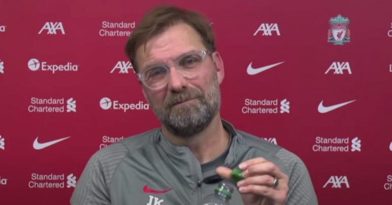 Jurgen Klopp effectively confirms first name in Liverpool team sheet against Wolves
