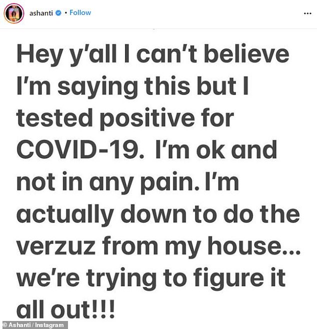 ‘Hey, I can’t believe I’m saying this, but I tested positive for Kovid-19,’ the rockwit lyricist wrote on his Instagram
