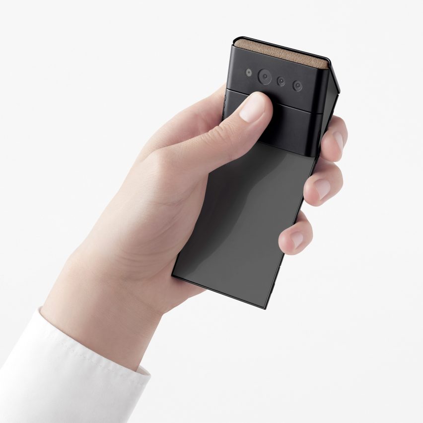 Slide-phone concept provided by Nendo for OPPO