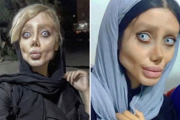 Iran's 'Zombie Angelina Jolie' is a Photoshop scam, showing images as if for the first time in years