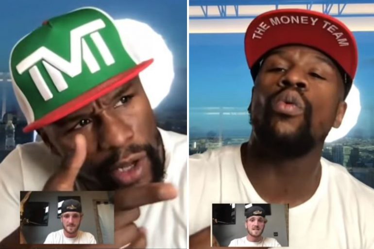 FaceTime Logan Paul reveals boxing legend with Android Mayweather enough to land an unexpected fight deal