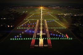 Shannon Airport makes the runway a Christmas tree in the Creative Campaign