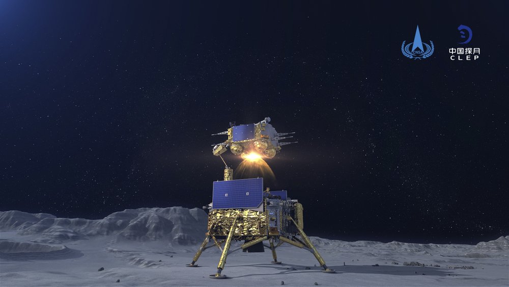 Chinese probe into orbiting the moon using samples from Earth

