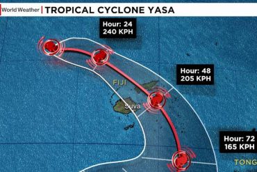 Hurricane Yasa: Hurricane Typhoon hits Fiji