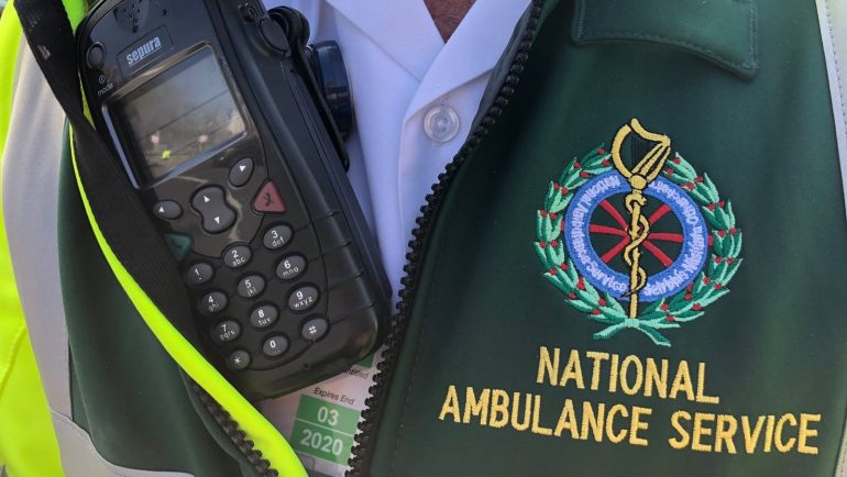 NAS paramedics to assist in Northern Ireland