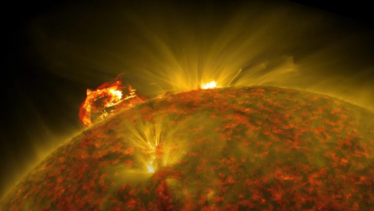 NASA captures stunning imagery of plasma explosions in the sun