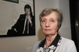 Pat Finncaine's widow explains the British decision not to hold a public inquiry into her murder
