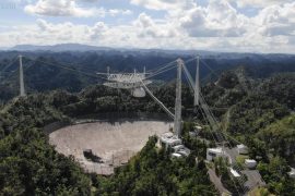 See the tragedy of the Arecibo Observatory captured by multiple cameras