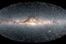 See what the Milky Way looks like 1.6 million years from now in Issa's video