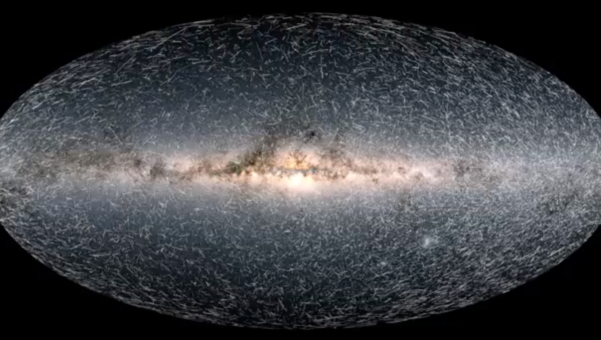 See what the Milky Way looks like 1.6 million years from now in Issa's video

