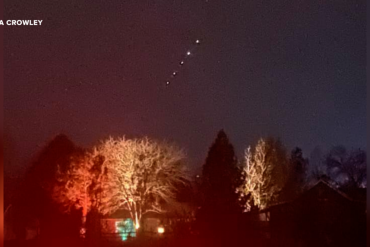 What were those lights in the sky above Montana?