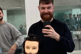 Overseas Spoletini: Stefano Cicarini at the School of 'Beard and Hair' in Green Ireland |  Two world news