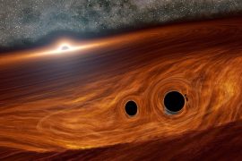 Astronomers see an indication of the background of the gravitational wave to the universe