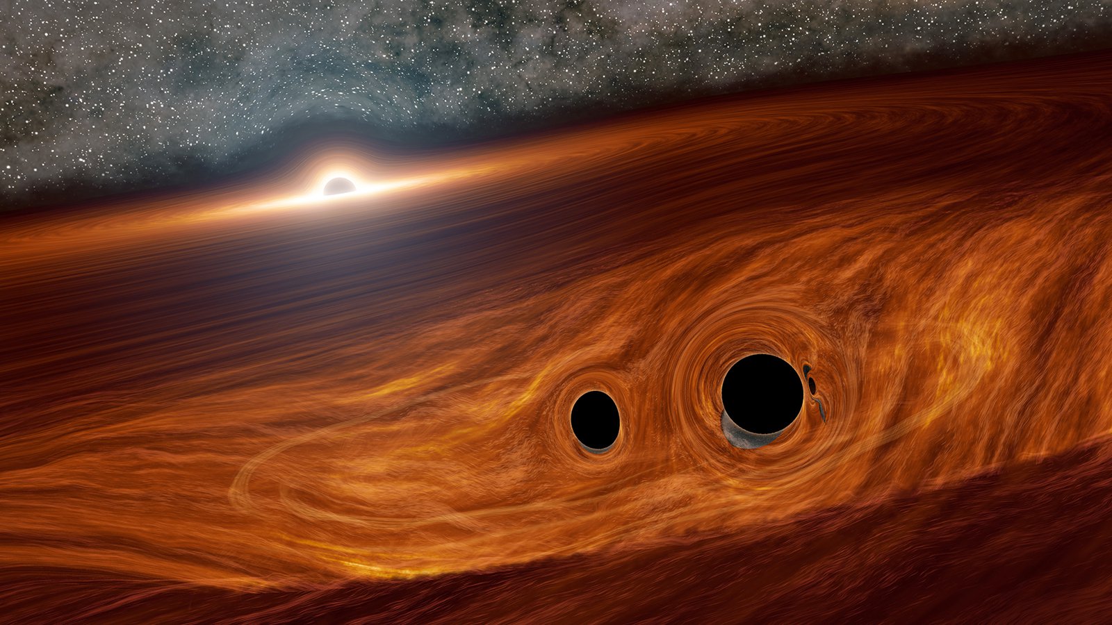 Astronomers see an indication of the background of the gravitational wave to the universe

