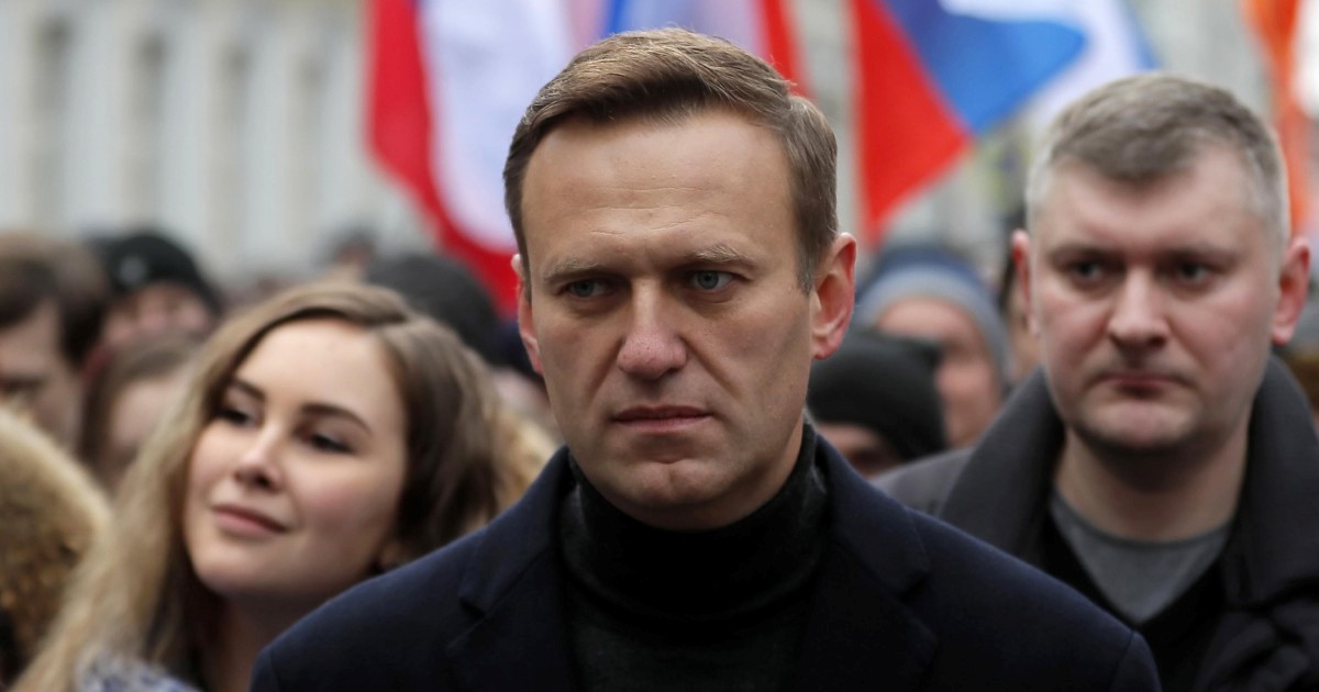   Navalny was arrested shortly after arriving in Moscow 5 months after consuming the poison: 