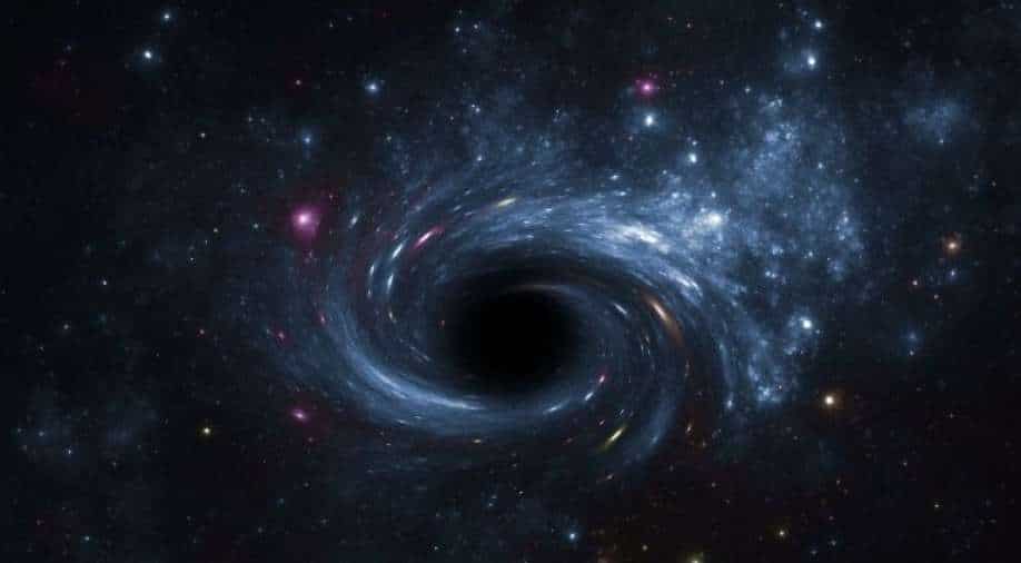   Stunning black holes disappear quickly.  Scientists think it's floating in space, science news

