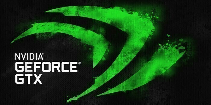 The new GeForce driver is busy helping a media