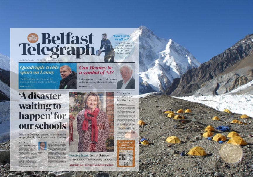 Belfast Telegraph K2