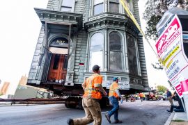 139-year-old home moved to San Francisco |  The world