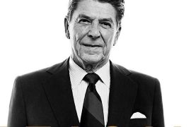 President Reagan replaces the US in Sanciano's biography
