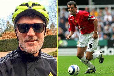 Manchester United legend Roy Keane told his Instagram followers, 'Break me if you see me wearing Lycra'.