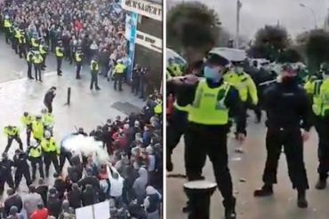Lockdown down in Ireland: Terror in Dublin as angry mob firecrackers at police - Video |  The world