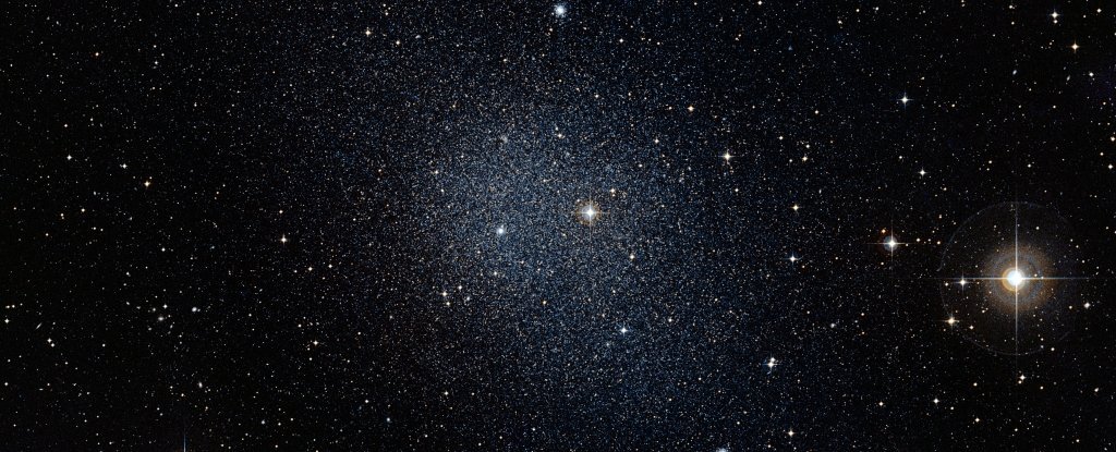 Astronomers have discovered a small dwarf galaxy with darker matter than we expected.

