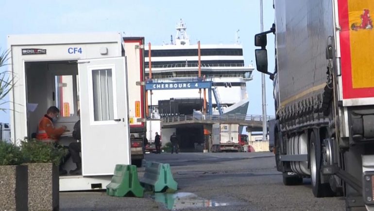 Freight traffic between France and Ireland has tripled