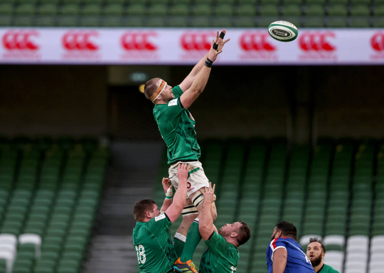   Irish Rugby |  Henderson leads the way as Ireland prepares for the Italian job

