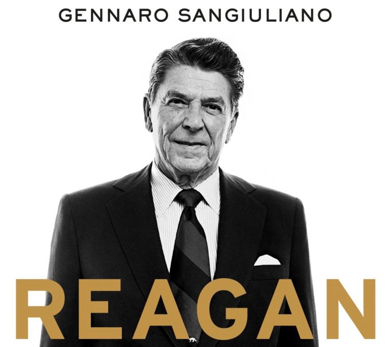 President Reagan replaces the US in Sanciano's biography