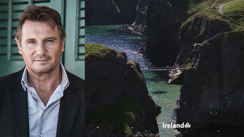 Liam Neeson joins Tourism Ireland to wish the world St. Patrick's Day

