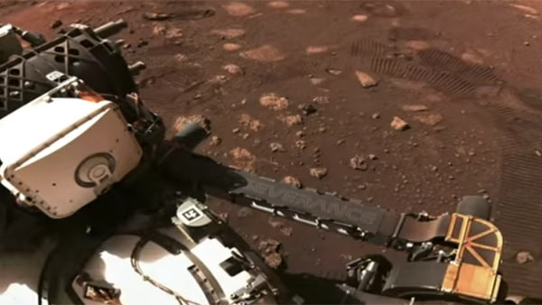   Death Mass on Mars .. Rover Spinning and Spinning .. NASA Happy |  NASA's Mars Rover Perseverance made its first short drive to the surface of the Red Planet

