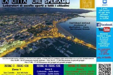 Manfredonia.  "The city we look forward to": The discussion forum is open to the public