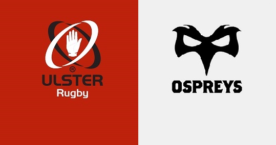 PRO14 Rugby Ulster vs Osprey