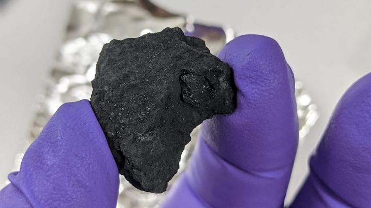 The first of its kind in history.  British scientists are delighted to have discovered a meteorite
