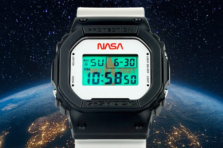Casio has released the second limited edition G-Shock watch with NASA