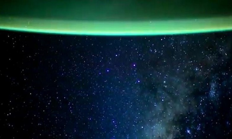 View of the Milky Way from SpaceX

