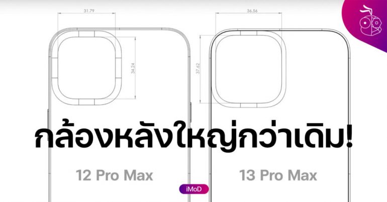 IPhone 13 Mini and iPhone 13 Pro Max CAD Reveals Big Pin Cameras!
