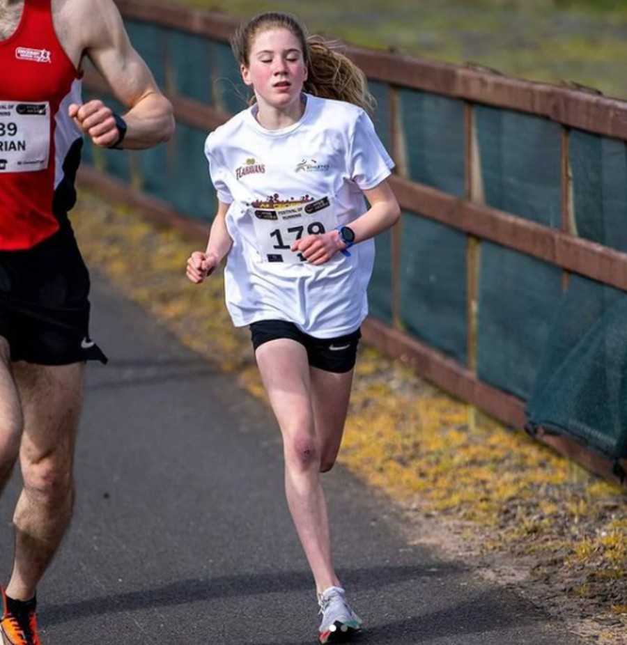 The 12-year-old set a new world record of 5km at his age

