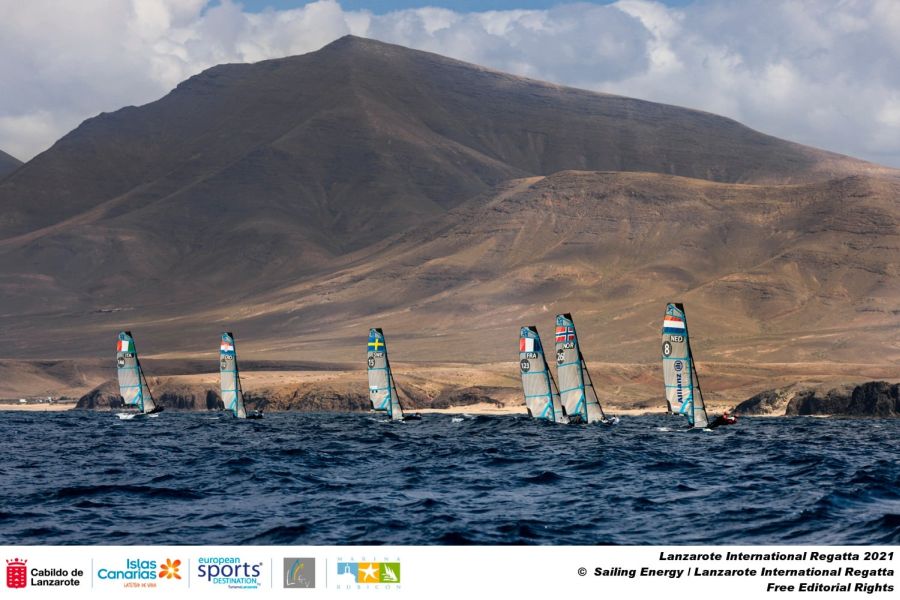   Even on the 49 ships, Italy was further away from the Olympic pass.  Tomorrow is the last day of the regatta at Lanzarote - OA Sport

