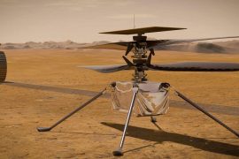 Vol sur Mars: l'hélicoptère Ingenuity est au sol