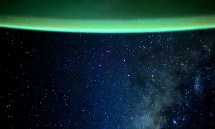 View of the Milky Way from SpaceX