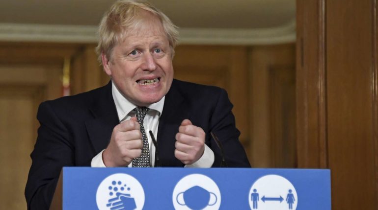 GB, Prime Minister Boris Johnson is on the sidewalk: "He's not coming at the end of the month