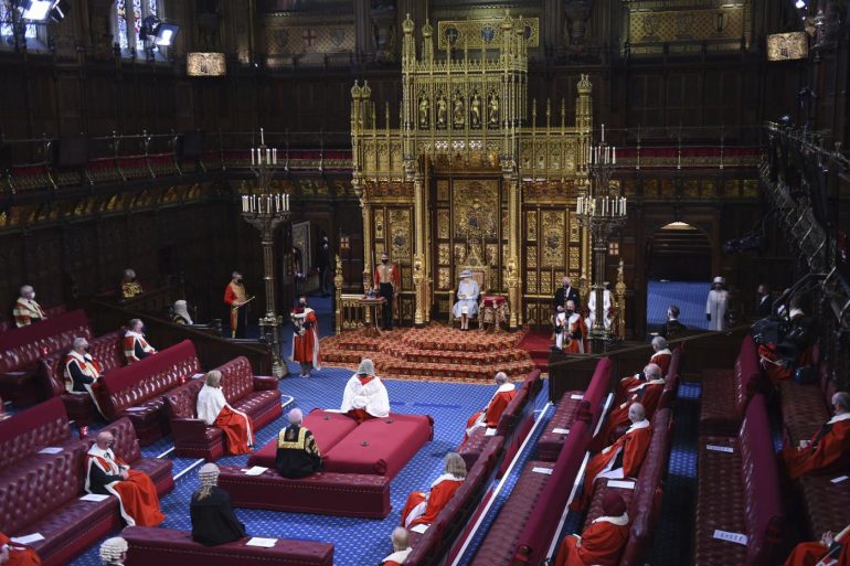 In the United Kingdom, the Queen opens a new parliamentary session.  Johnson aims for economic recovery and unity