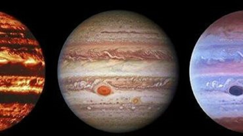 Unusual images of Jupiter